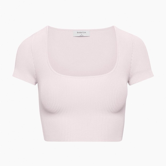 Babaton Tops - (SOLD) Babaton Sculpt Knit Squareneck Top
